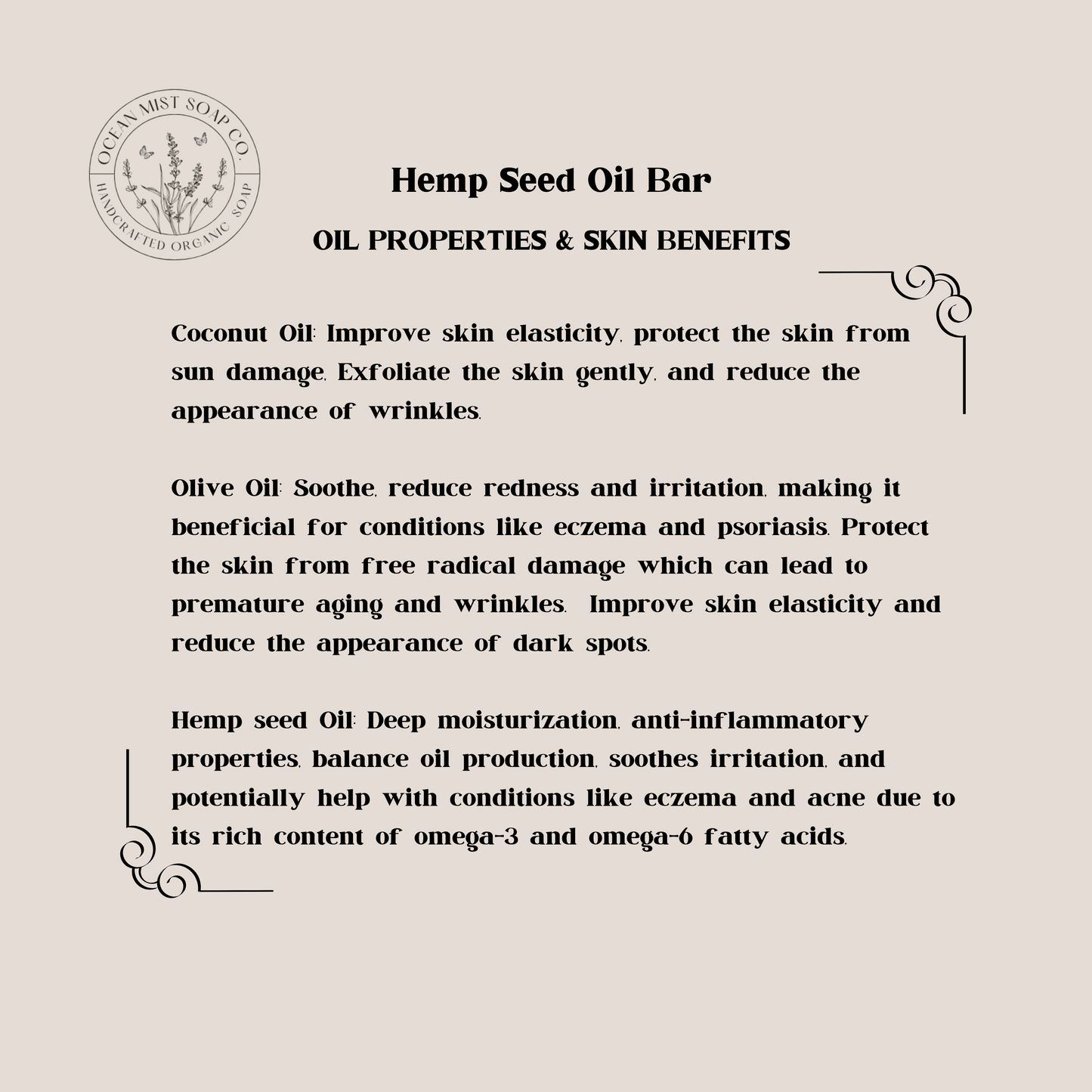 Hemp Seed Oil Bar
