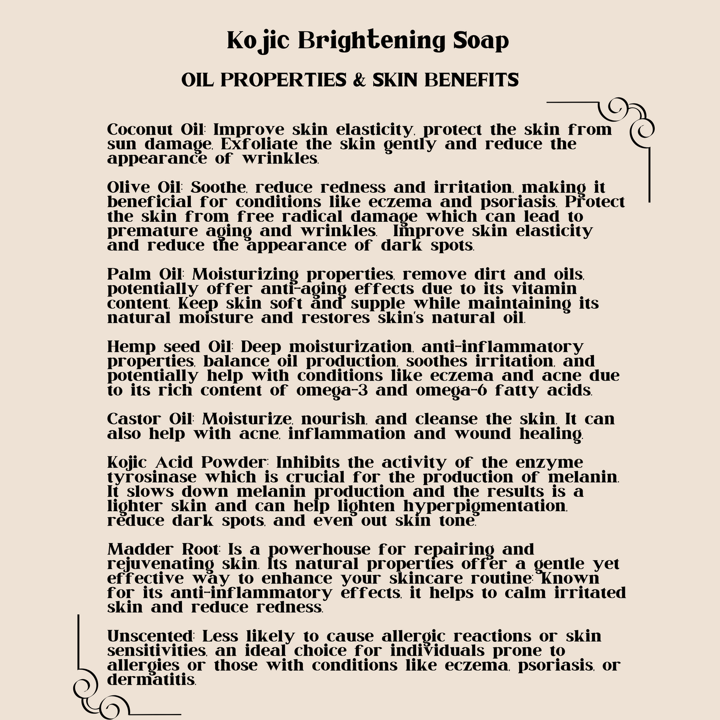 Kojic Brightening Soap