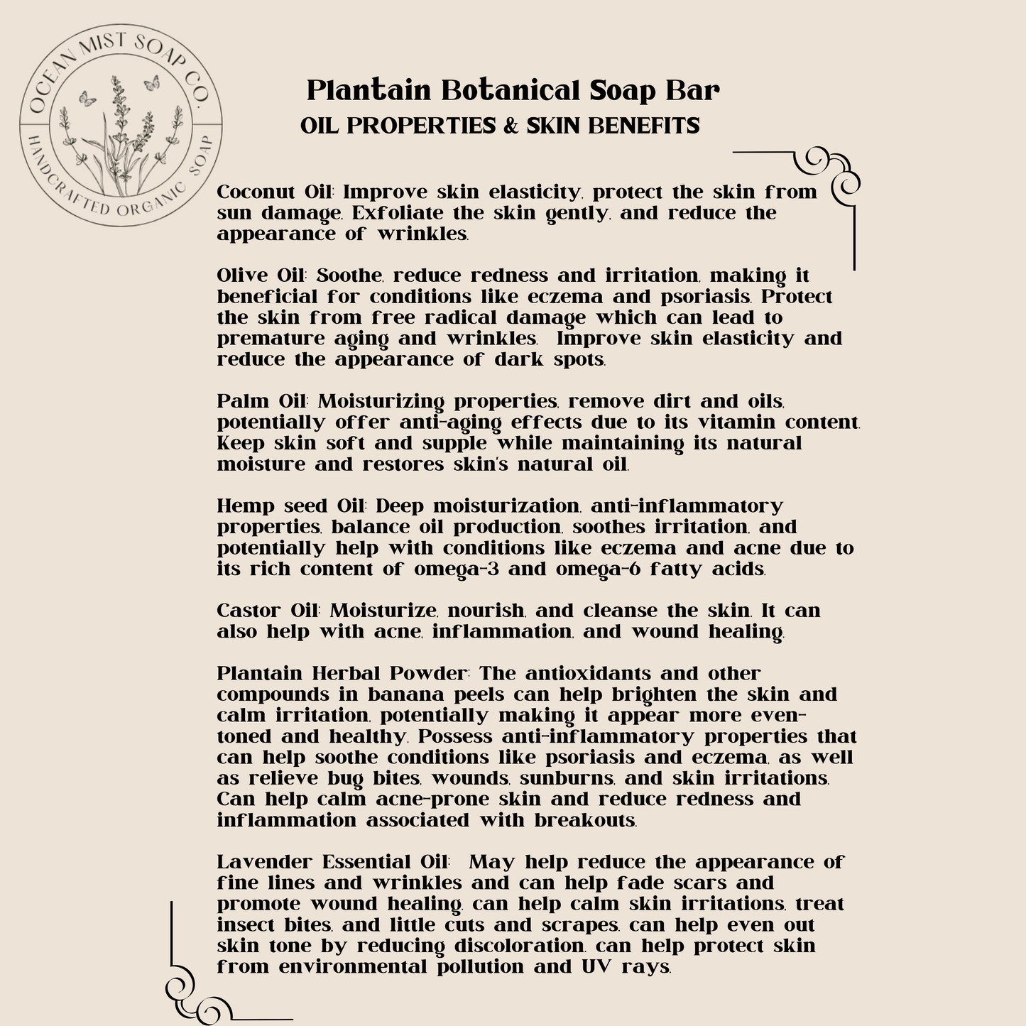 Plantain Botanical Soap Bar