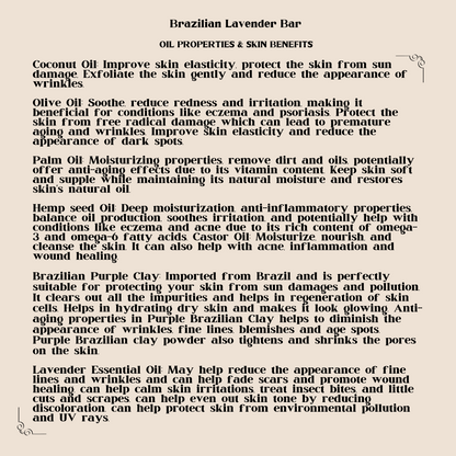 Brazilian Lavender Bar