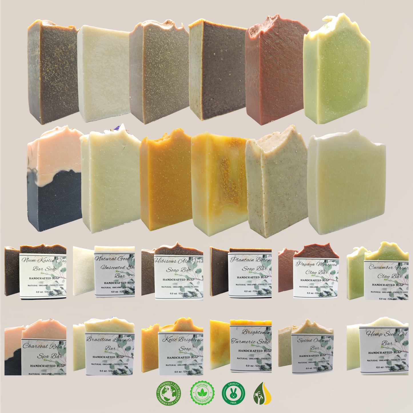 Neem Kaolin Clay Bar Soap